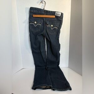 Levi’s Girls Skinny Jeans | Size 14 | Dark Wash | Rhinestone Pocket Detail